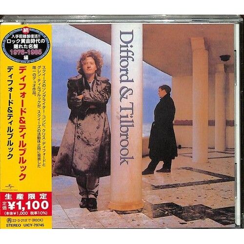 Difford & Tilbrook [Cd] Ltd Ed, Japan - Import