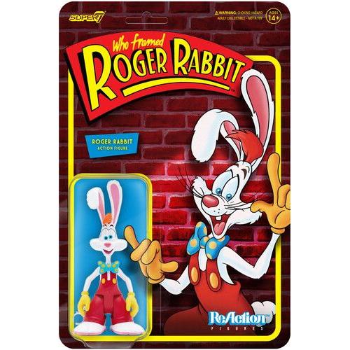 Super7 - Who Framed Roger Rabbit Reaction Figure Wave 1 - Roger Rabbit [] Act