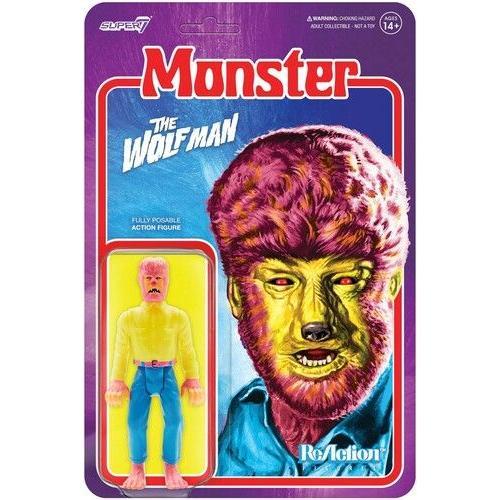 Super7 - Universal Monsters Reaction Figure - The Wolf Man (Costume Colors) []