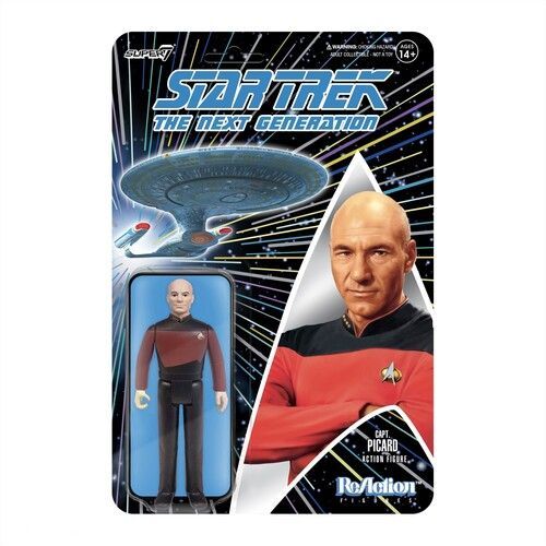 Super7 - Star Trek: The Next Generation Reaction Figure Wave 1 - Captain Picard