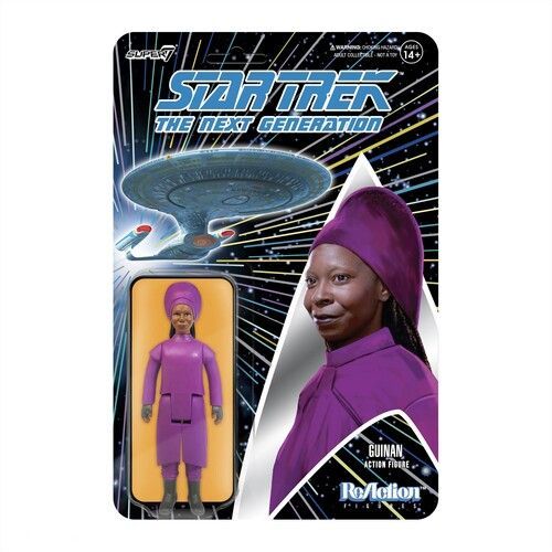 Super7 - Star Trek: The Next Generation Reaction Figure Wave 1 - Guinan [] Ac