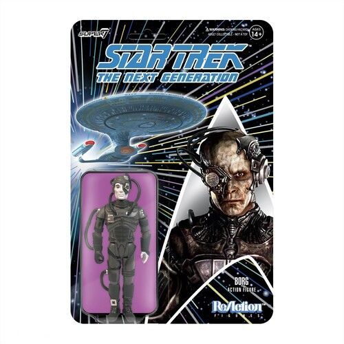 Super7 - Star Trek: The Next Generation Reaction Figure Wave 1 - Borg [] Acti