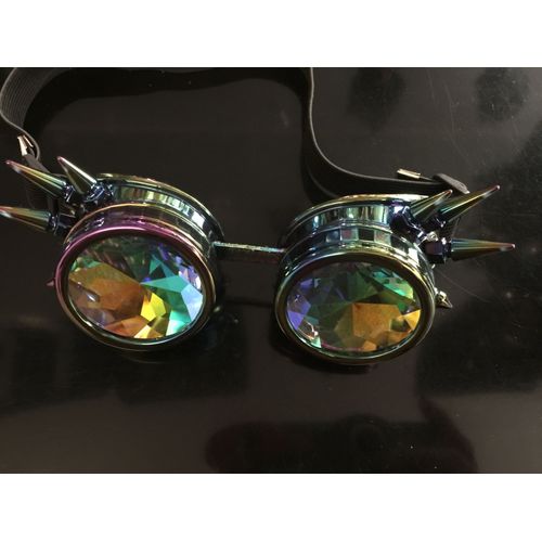 Accessoires Costume Lunettes Argentées Protection Goggles Aviateur Motard Punk Steampunk Antique Gothique Rétro Vintage Anime Manga Black Sugar Boutique Lolita Mode Cosplay Déguisements Paris