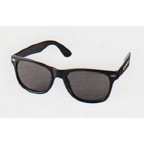 Lunettes De Soleil Noire Sun Ray Canal+ Pour Usage Général 100345 Uv400 Cat.3 En Iso 12312-1