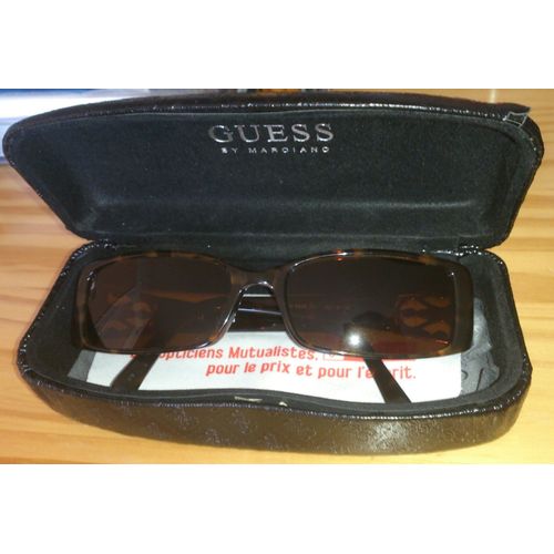 Lunettes De Soleil Guess Marron Façon Écaille