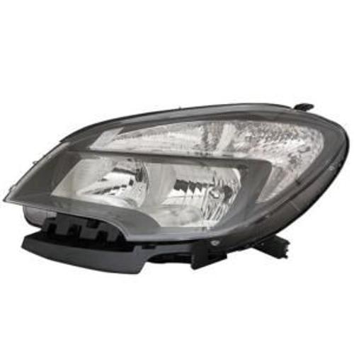 Phare Optique Avant Gauche Pour Opel Mokka I, 2013-2016, Corps Noir, H7, Neuf