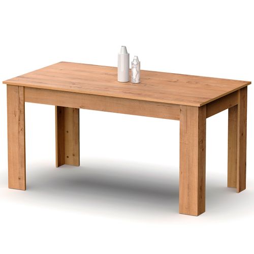 Table À Manger En Bois, Salon Ou Cuisine Pour 4 - 6 Personnes 77x140x80 Cm, , Bois, Briebe, Opal