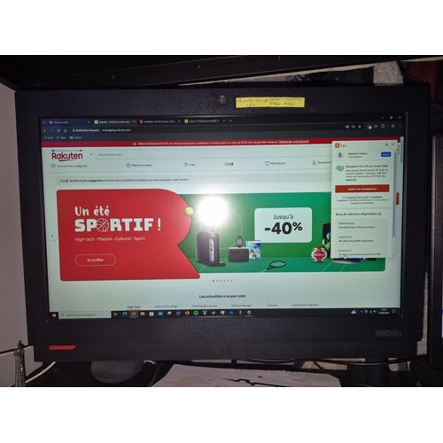 Lenovo ThinkCentre M810z Signature Edition Intel(R) Core (TM) i3-7100 - 3.90 Ghz - Ram 4 Go - DD 120 Go