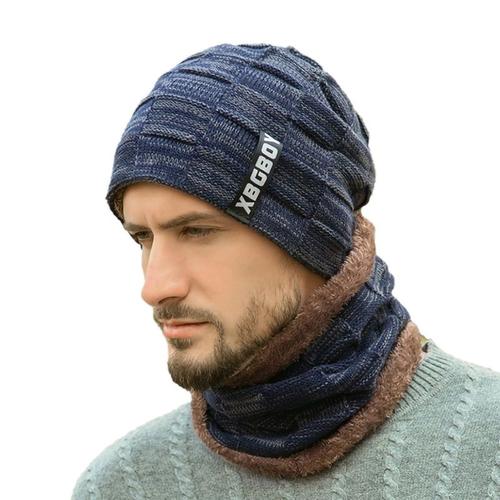 Homme Bonnet, Bonnet chaud tricot en laine extérieure sport hiver, Mode en  ligne