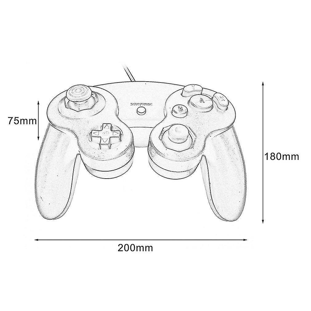 Contrleur Gamecube Filaire  Double Choc, 2 Pices, Adapt ... - 5