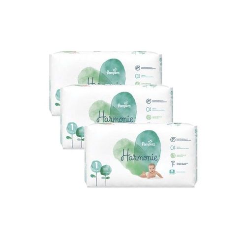 204 Couches Pampers Harmonie taille 1 toilettesoins Rakuten