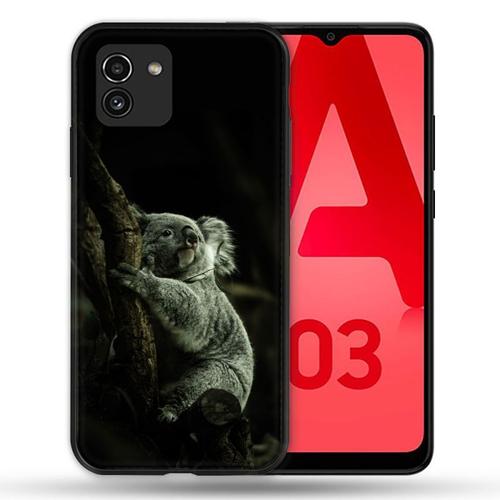Coque Pour Samsung Galaxy A03 Animal Koala Noir