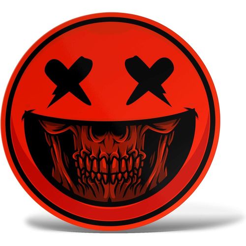 Cm 20 - Rosso Fluo - Autocollant En Vinyle Pour Voiture, Moto, Voiture, Moto, Camping-Car - Rouge Fluo - 20 Cm