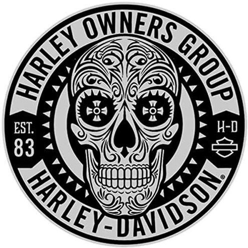 Stickers Rétro Réfléchissant Pour Casque Harley Davidson Owners Group