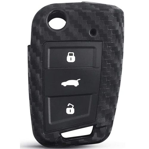 Housse De Clé De Remplacement De Voiture Housse De Clé De Protection De Voiture, Pour Volkswagen Vw Golf 7 Bora Jetta Polo Golf Passat Skoda