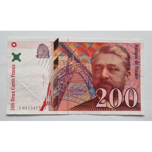 Billet De Banque De 200 Francs - Gustave Eiffel - De 1997