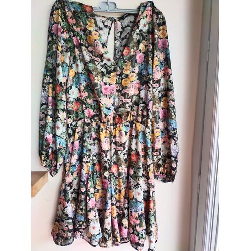 Robe Zara Imprimé Fleuri Ts