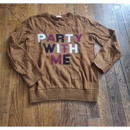 Pull Garçon Marron Tape À L'?Il Taille 10ans