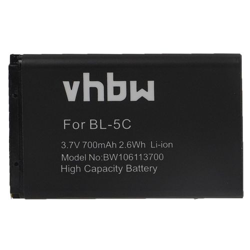 Vhbw 1x Batterie Compatible Avec Holux Gpslim Gr-236 Gps, Appareil De Navigation (700mah, 3,7v, Li-Ion)