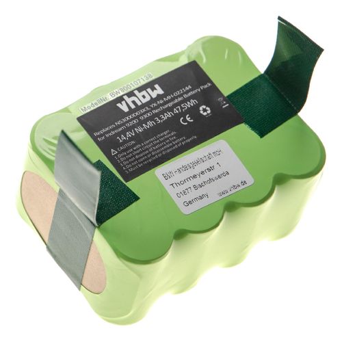 vhbw Batterie compatible avec KV8 510B, S350 robot électroménager (3300mAh, 14,4V, NiMH)