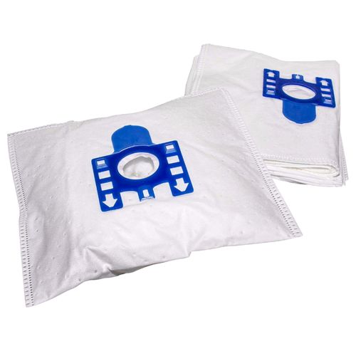 vhbw 10x Sacs compatible avec Miele Electronic 3700, 3850, 3800, 5100 aspirateur - microfibre non tissée, Typ F/J, 27cm x 20cm blanc