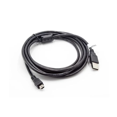 vhbw Câble USB de données 3m (USB standard type A vers appareil photo/caméscope compatible) avec Panasonic HDC-TM99, HDC-TMT75, HDC-TMX1, HDC-Z10000