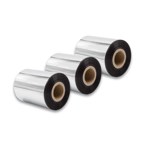 vhbw 3x Ruban transfert thermique compatible avec TSC TTP-384M imprimante d'étiquette résistante 80mmx300m cire-plus