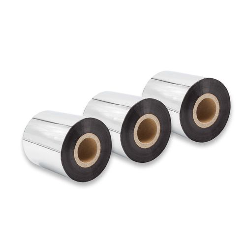 vhbw 3x Ruban transfert thermique compatible avec TSC TTP-384M imprimante d'étiquette résistante 70mmx300m cire-plus