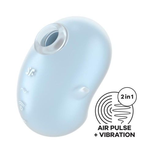 Stimulateur Clito Stimulateur De Clitoris Cutie Ghost Bleu Satisfyer