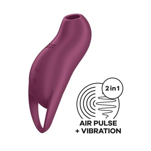 Stimulateur Clito Stimulateur De Clitoris Pocket Pro 1 Framboise Satisfyer