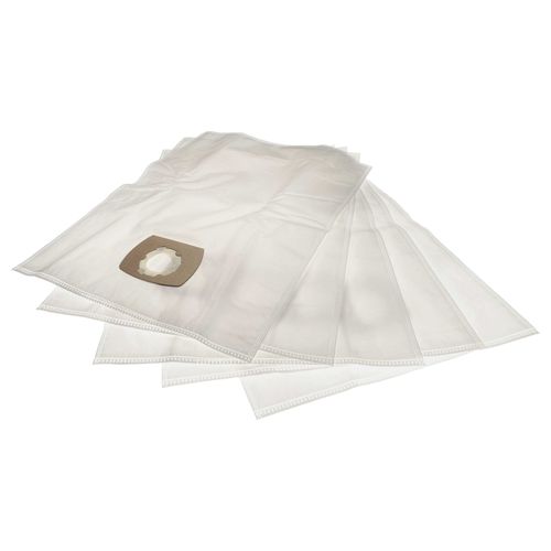 vhbw 5x Sacs compatible avec Flex S36, S47, VC 35 L MC, VCE 45 L AC, S34, VC 35 L AC aspirateur - microfibres non tissées, 34cm x 30cm blanc