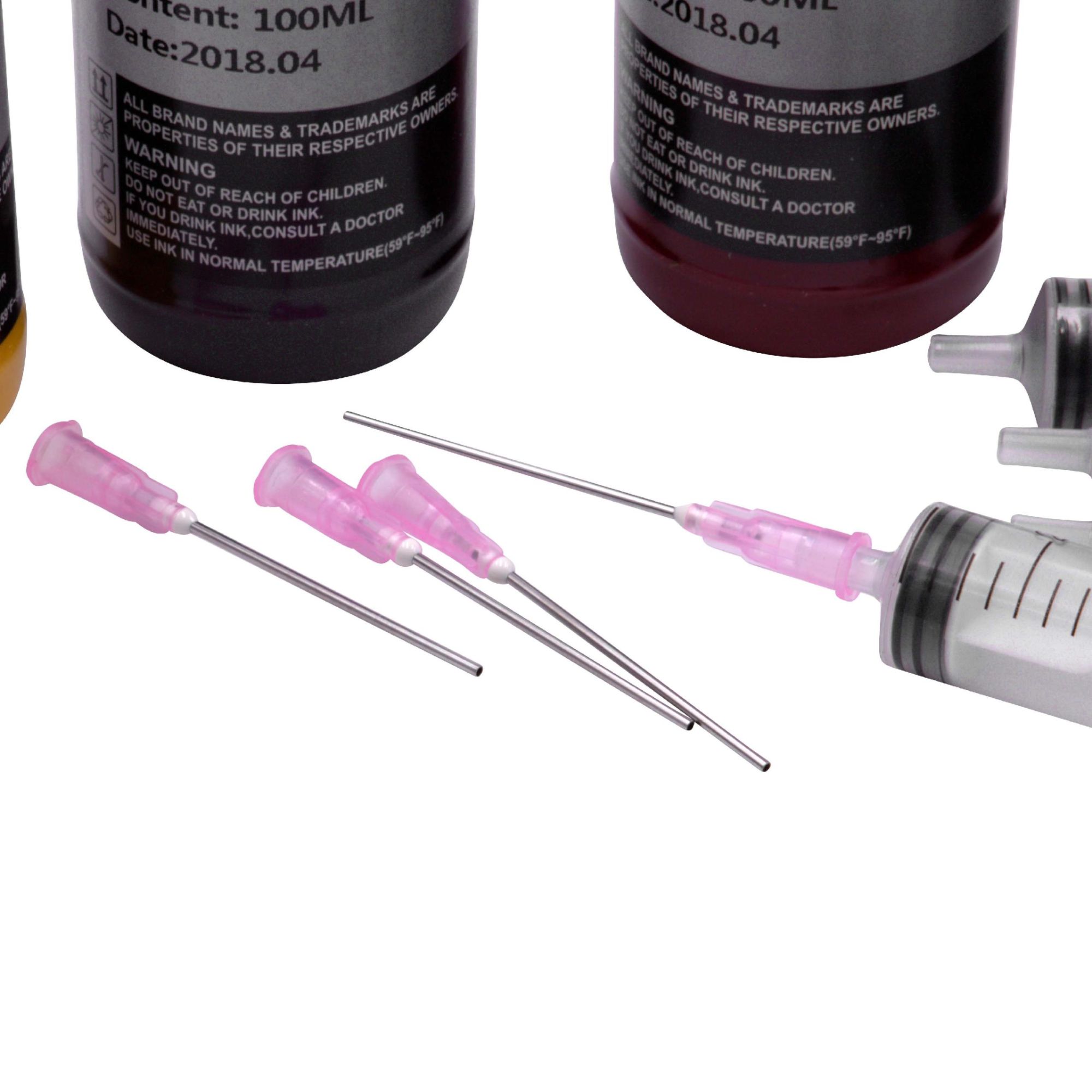 vhbw 4x Encre de sublimation compatible avec Ricoh Aficio GX E3350N imprimante de sublimation - Kit de recharge cyan, magenta, noir, jaune, 100ml