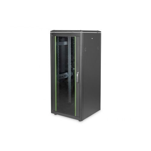 DIGITUS Professional Unique DN-19 26U-6/6-B-1 - Rack armoire - noir, RAL 9005 - 26U - 19