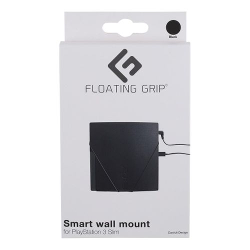 Ps3 Slim Wall Mount By Floating Grip Compatible®, Black
