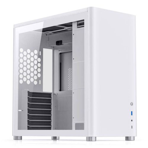 Boitier PC Moyen Tour ATX Jonsbo D40 avec panneau vitré - Blanc