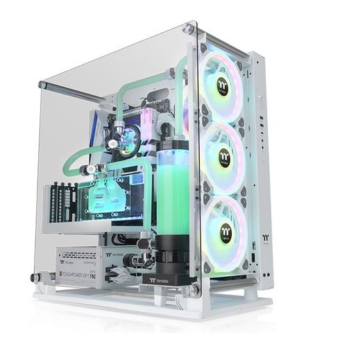 Thermaltake Core P3 TG Pro Core P3 TG Pro Snow - Boîtier bench/show - Blanc - Verre Trempé