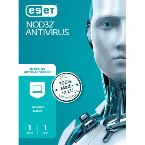 Eset Nod32 Antivirus [1 Gerät - 1 Jahr - Vollversion][Download]