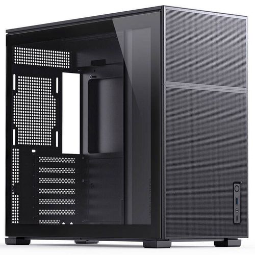 Boitier PC Moyen Tour ATX Jonsbo D41 Mesh avec panneau vitré - Noir