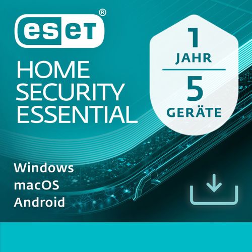 Eset Home Security Essential - 5 User, 1 Year - Esd-Download Esd