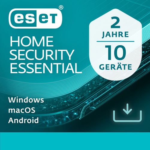 Eset Home Security Essential - 10 User, 2 Years - Esd-Download Esd