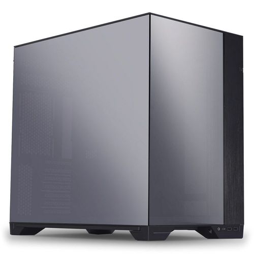 Boitier PC Moyen Tour E-ATX Lian-Li O11 Vision Chrome avec panneaux vitrés - Argent