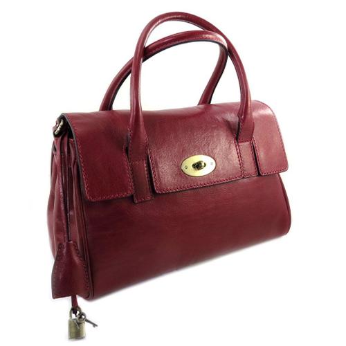 PROMOTION ! Sac cuir 'Gianni Conti' rouge - 32x20x16 cm