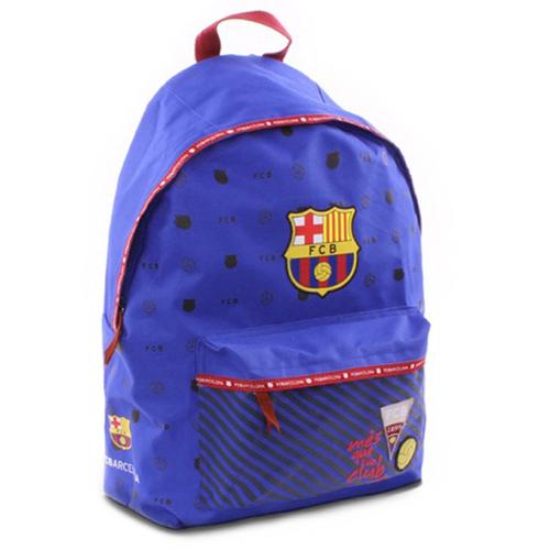 Sac à dos 'FC Barcelona' bleu rouge - 40x30x14 cm