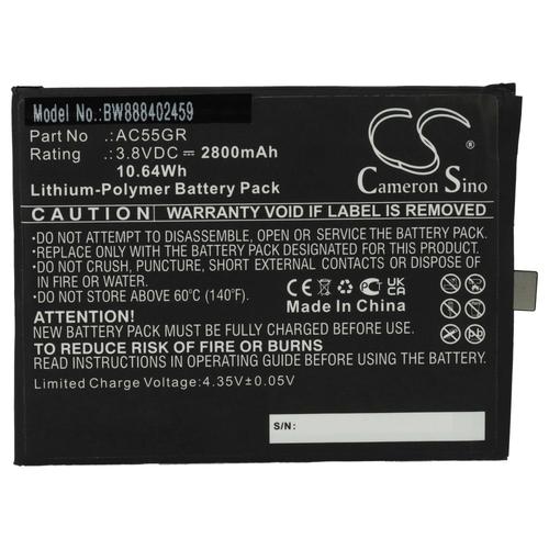 Vhbw Batterie Remplacement Pour Archos Ac55gr Pour Téléphone Portable (2800mah, 3,8v, Li-Polymère)