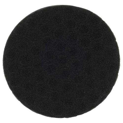 vhbw Eponge de polissage compatible avec Bosch ponceuses excentriques et à vibration - 15 cm diam. de travail, noir / blanc