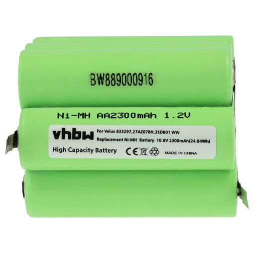 vhbw Batterie compatible avec Velux volet roulant de fenêtre et sto...