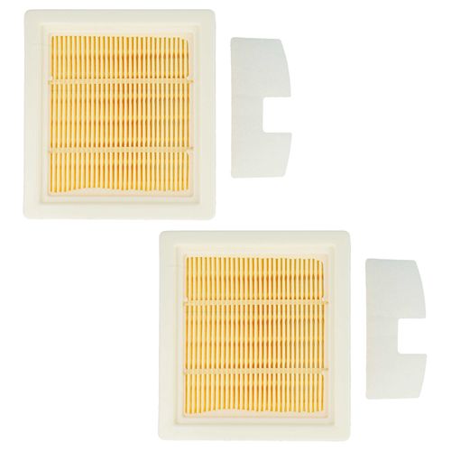 vhbw Lot de 4 filtres compatible avec Samedia VAC 100 aspirateur - filtre HEPA, préfiltre
