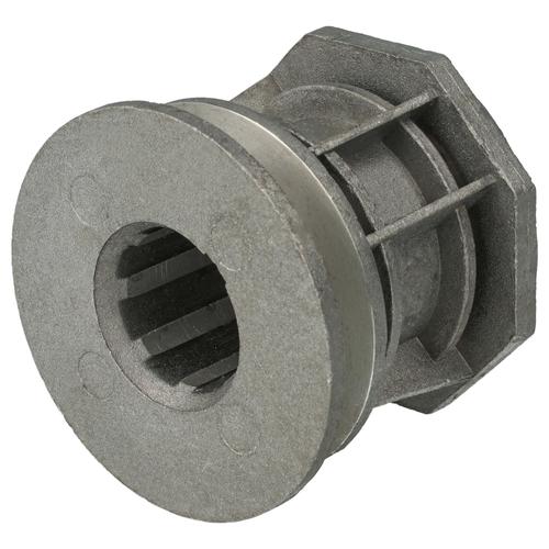 vhbw Moyeu de lame tondeuses à gazon compatible avec McCulloch M46-160 AWREX, M46-160 AWRPX, M46-190 AWREX, M51-135 CMD, M51-135 CMDA - argenté