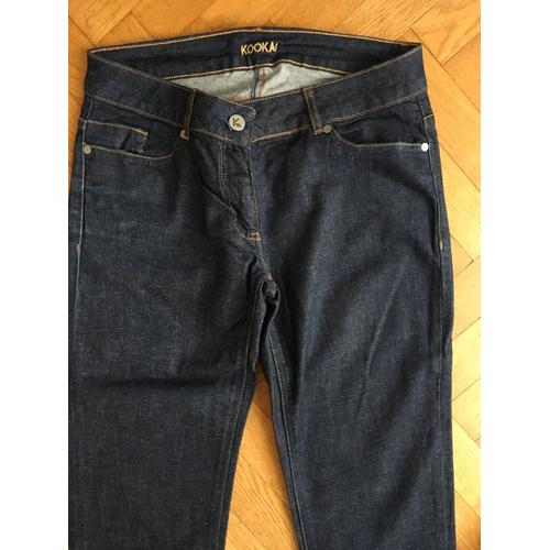 Jean Kookai Bleu Foncé Taille 40