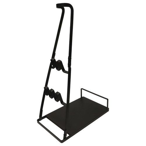 vhbw Support d'aspirateur compatible avec Bosch Serie 4 Flexxo 28V, Serie 6 Athlet 20V aspirateur à batterie, aspirateur à main, noir